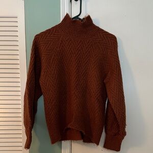 Abercrombie & Fitch Copper Mockneck  Sweater